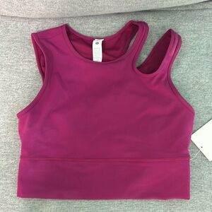 lululemon athletica Magenta Crop Top READ DSCRPTN